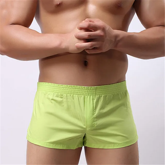 Fashion Sexy Pajamas for Men Comfortable Cotton Mens Sleep Shorts