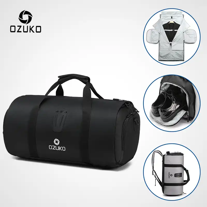 Waterproof Duffle Bags >> Ozuko Multifunction Large Capacity Men Travel Bag Waterproof Duffle Bag For Trip Suit Storage Hand Luggage Bags With Shoe Pouch Waterproof Duffle Bags >> Ozuko Multifunction Large Capacity Men Travel Bag Waterproof Duffle Bag For Trip Suit Storage Hand Luggage Bags With Shoe Pouch
