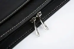 ILooker персонализированные козья кожа Padfolio-молнии портфель с Съемный чехол-Fit для iPad