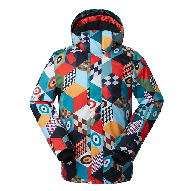 Best price at $110 Cheap Gsou Snow Ski Jacket Men Windproof Waterproof Thicken Warm Snowboard Jacket Men Winter Coat Snow Camping Outdoor Brand