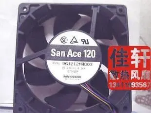 

Good Quality Sanyo 12CM Cooling fan 12V 0.14A 9G1212M4D03 *Quality Assurance* Cooling Fan