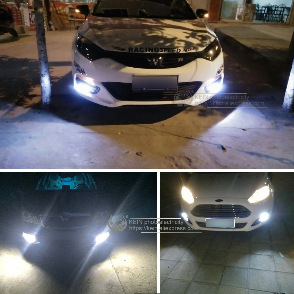 KEIN 6 шт. H3 светодиодный Противотуманные лампы 5050 13smd высокой мощности