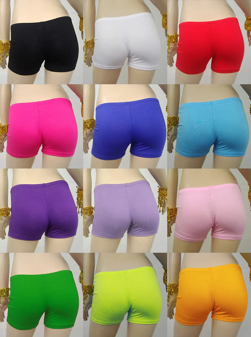 Belly dance leggings Anti emptied short pants free shipping 12 colors New arrivals