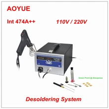 Продукт AOYUE Int 474A++ Preheating станция 474A++ Desodlering станция 110 V/220 V система удаления
