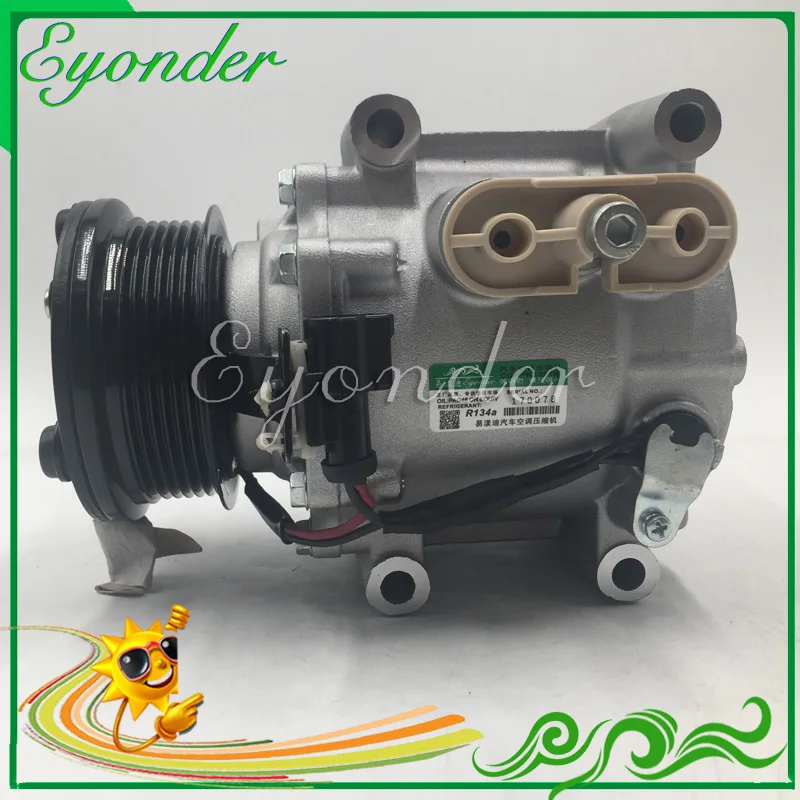 

AC A/C Air Conditioning Compressor Cooling Pump PV6 for MAZDA DEMIO DY 1.25 1.4 1.6 DE9416450 DE916450A 4SEASONS 78576 1406108