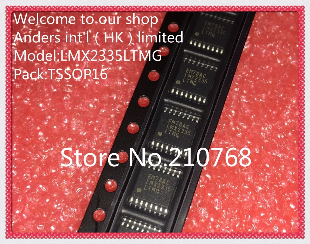 10pcs/lot LMX2335LTMG LMX2335LTM LMX2335 IC FREQ SYNTHESIZER DUAL ...