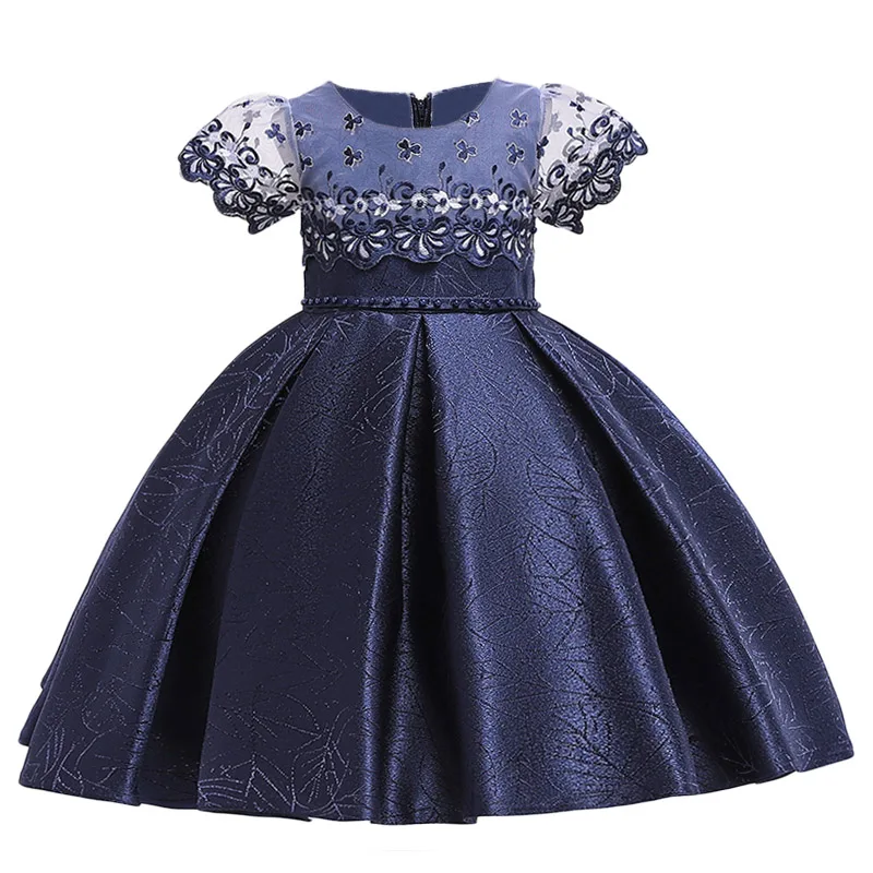 

Kids Dresses For Girls Princess Dress 2019 Summer Elegant Children Formal Pageant Evening Party Dress Flower Girls Wedding Dress