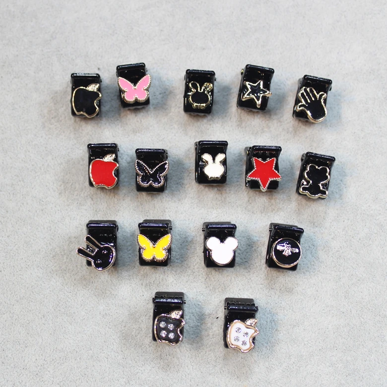 

Fashion cartoon Acrylic fruit Floral Hair crab Clip Claws Daisy Sun Flower Sweet Cute For Women Girl Wedding Jewelry Accessories