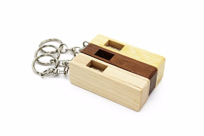 Логотип Jaster натуральный бамбук USB флэш-накопитель деревянная Флэшка 4 ГБ 8 ГБ 16 ГБ 32 ГБ маленький поворотный накопитель брелок