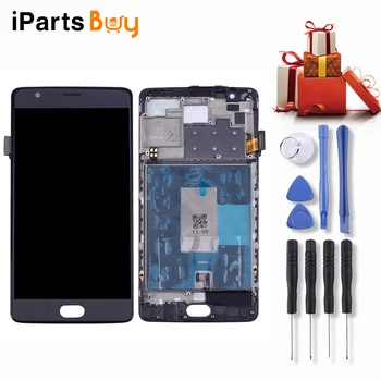 

iPartsBuy LCD Screen and Digitizer Full Assembly with Frame for OnePlus 3/A3003