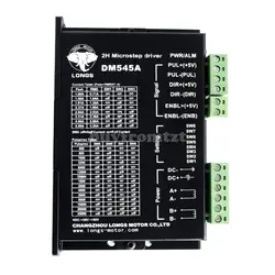 Nema23/34 микро шаговый двигатель драйвер DM545A пик 4.5A DC + 20 ~ + 50 В 128 Microstep