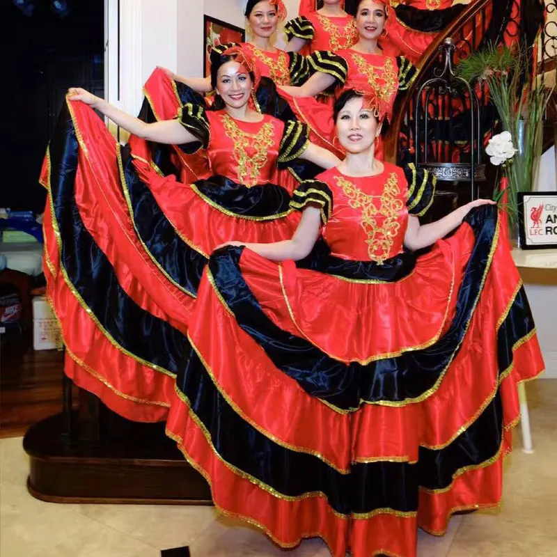 flamenco-skirt-360-Spanish-Senorita-Flamenco-Dancer-Fancy-Dress-Costume-Spanish-Flamenco-Dance (2)