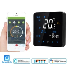 WiFi smart Thermostat 7day programming Air Conditioning Two or Four Pipe Controller Voice Control works Alexa Google Smart life