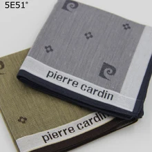 Мужской платок из хлопка /в сдержанном стиле с принтом 45 см/много видов использования