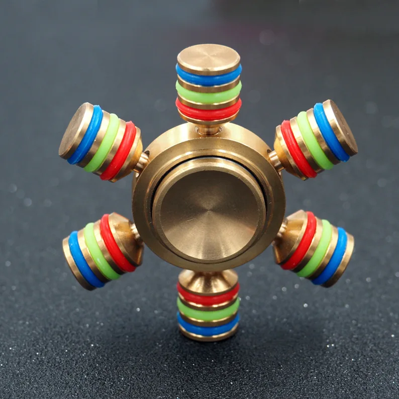 Diferentes Fidget Spinner Spinner de Metal de Alta Qualidade de Alta Velocidade de Rotação de Mão Anti Stress Brinquedos Engraçados