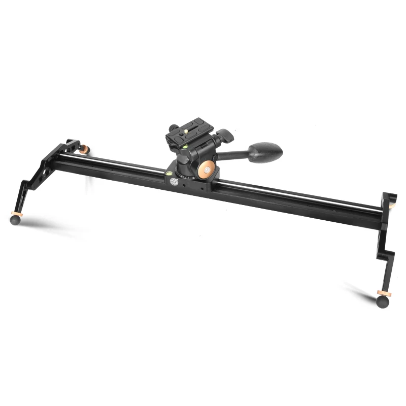 60cm/23.6in Aluminum Video Camera Track dolly Slider Rail System for Nikon Canon DSLR camera DV Movie Vlogging Gear