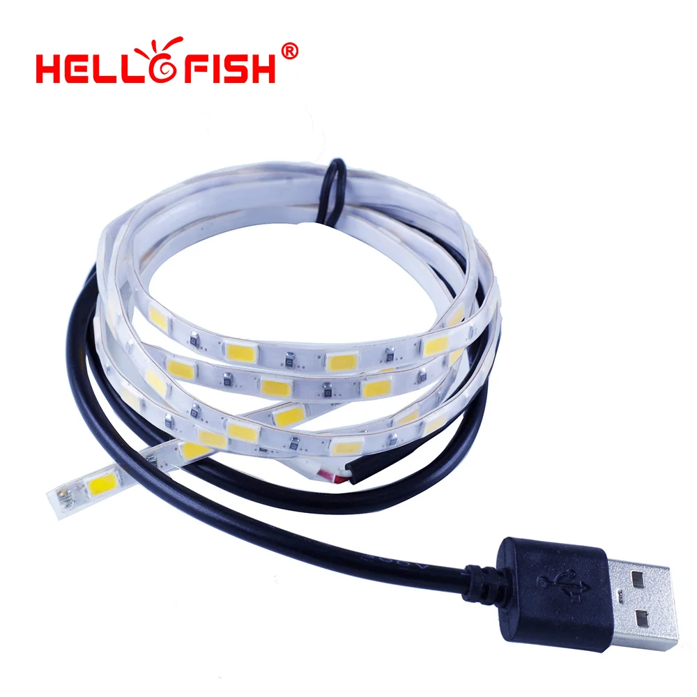 5 в USB кабель Светодиодная лента мм ширина 5630 водонепроницаемая гибкая
