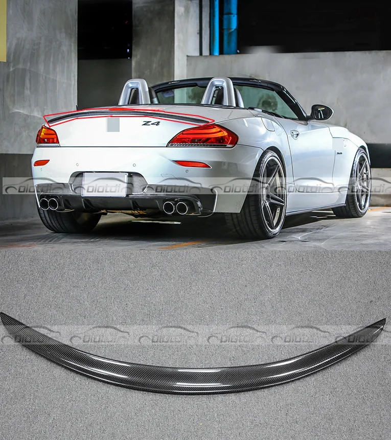 

E89 Z4 Coupe Spoiler 3D Style Car Styling Carbon Fiber Car Rear Wing Spoiler For BMW E89 Z4 20i 28i 35i 2008-2014 accessories