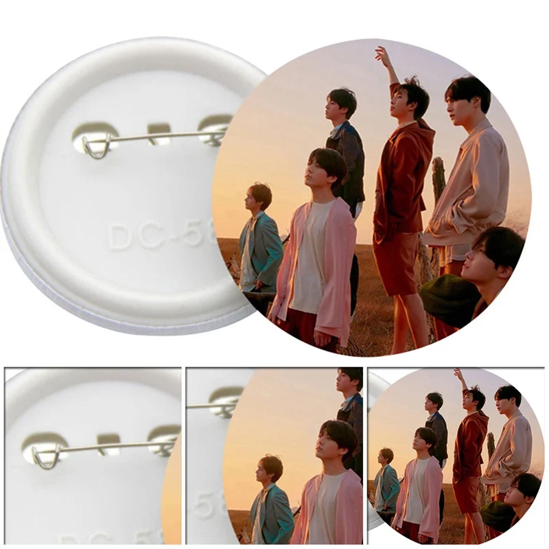 

Korean Bangtan Boys Album LOVE YOURSELF Tear Brooch Pin Badge Accessories For Clothes Hat Backpack Decoration Brooch