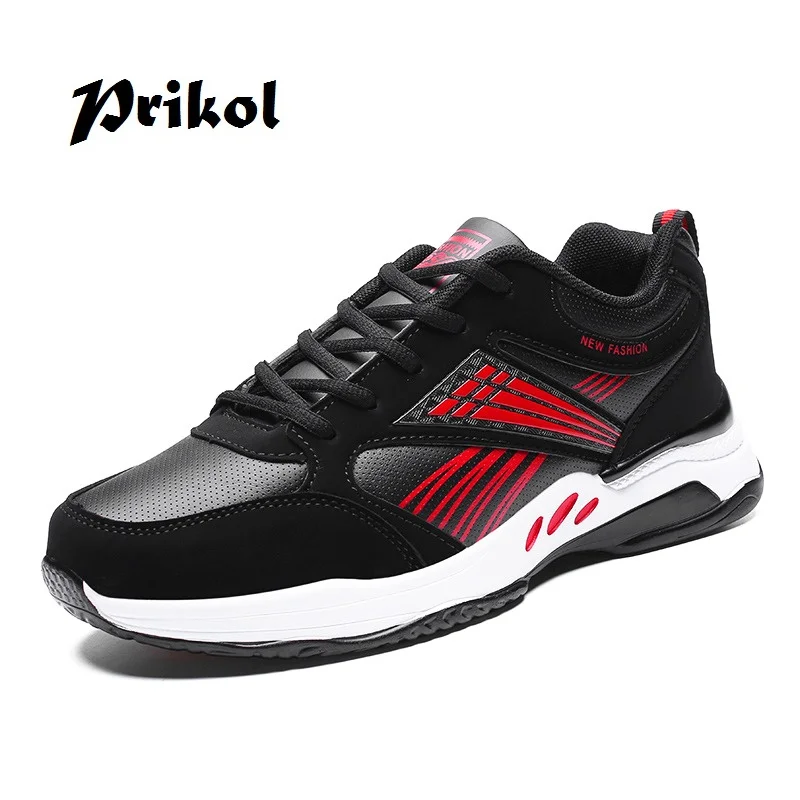 

Prikol 2019 Comfy Luxury Brand Men Tennis Shoes Light Weight Sports Shoes For Men Wearable Good Quality Sneaker Obuv