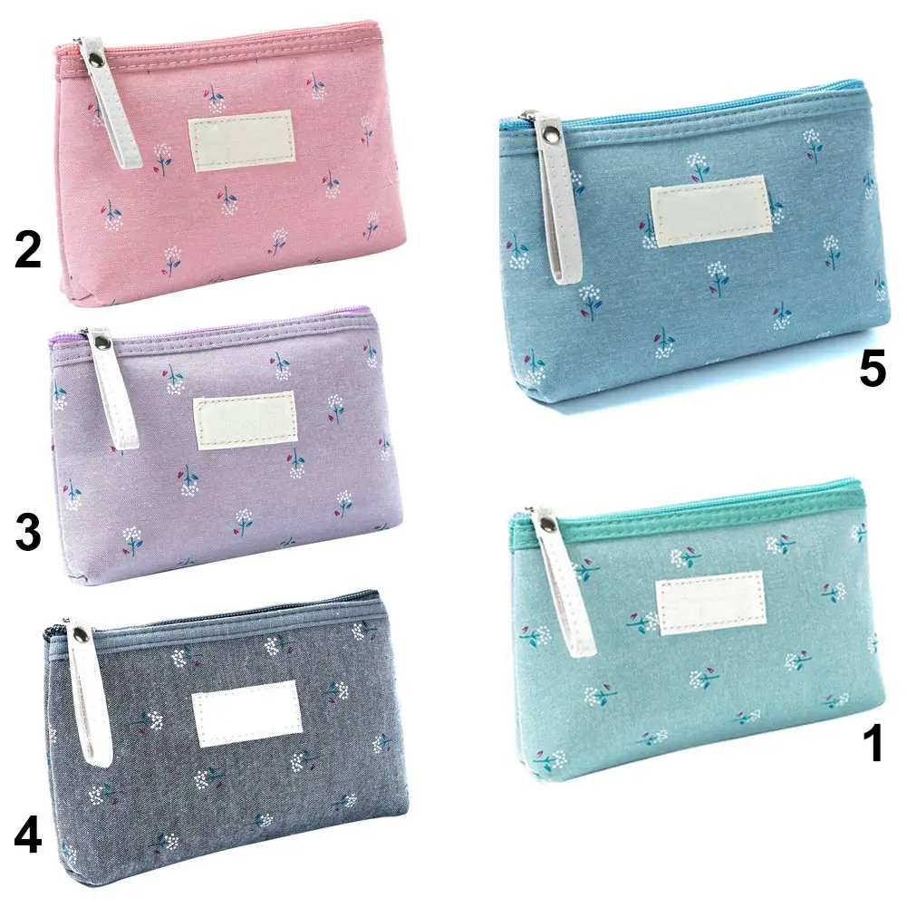 Женская дорожная косметичка органайзер для кистей с принтом на молнии чехол