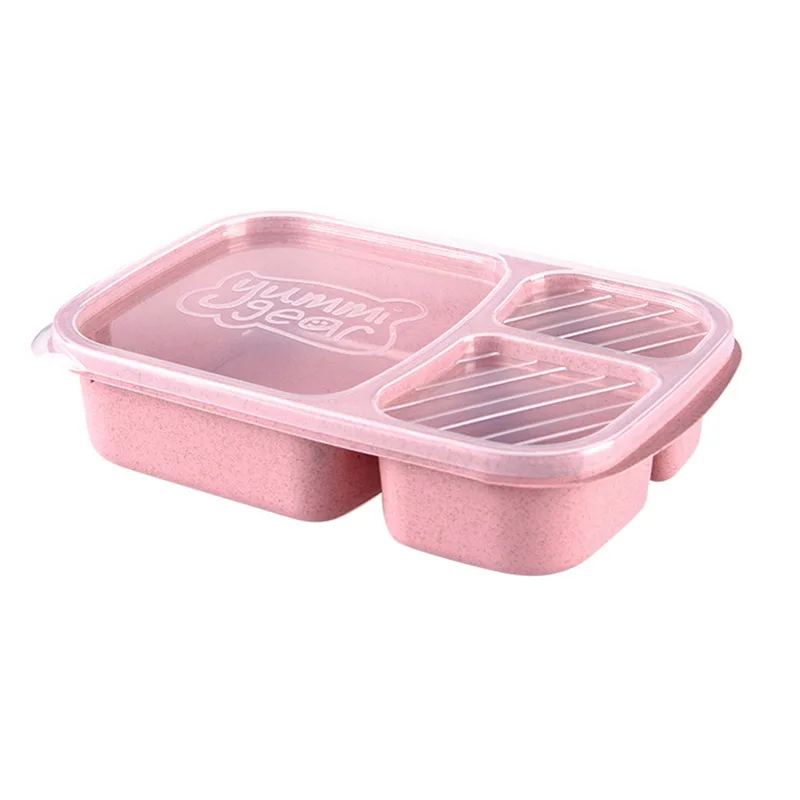 Ланч-бокс es контейнеры для еды коробка бэнто для микроволновой печи для детей пикника контейнеры для еды Портативный Ланч-бокс для хранения еды - Цвет: 23.5x15x6cm