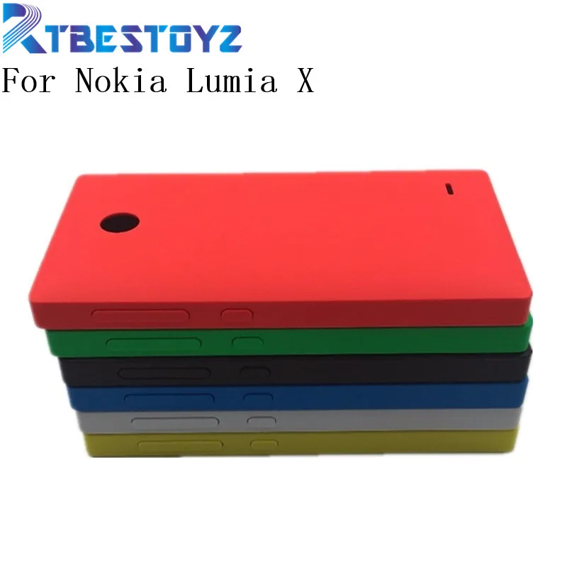 RTBESTOYZ стиль задняя крышка для Lumia X 1045 RM 980 крышка батареи корпус двери для Nokia X 1045 RB 980 с боковой кнопкой