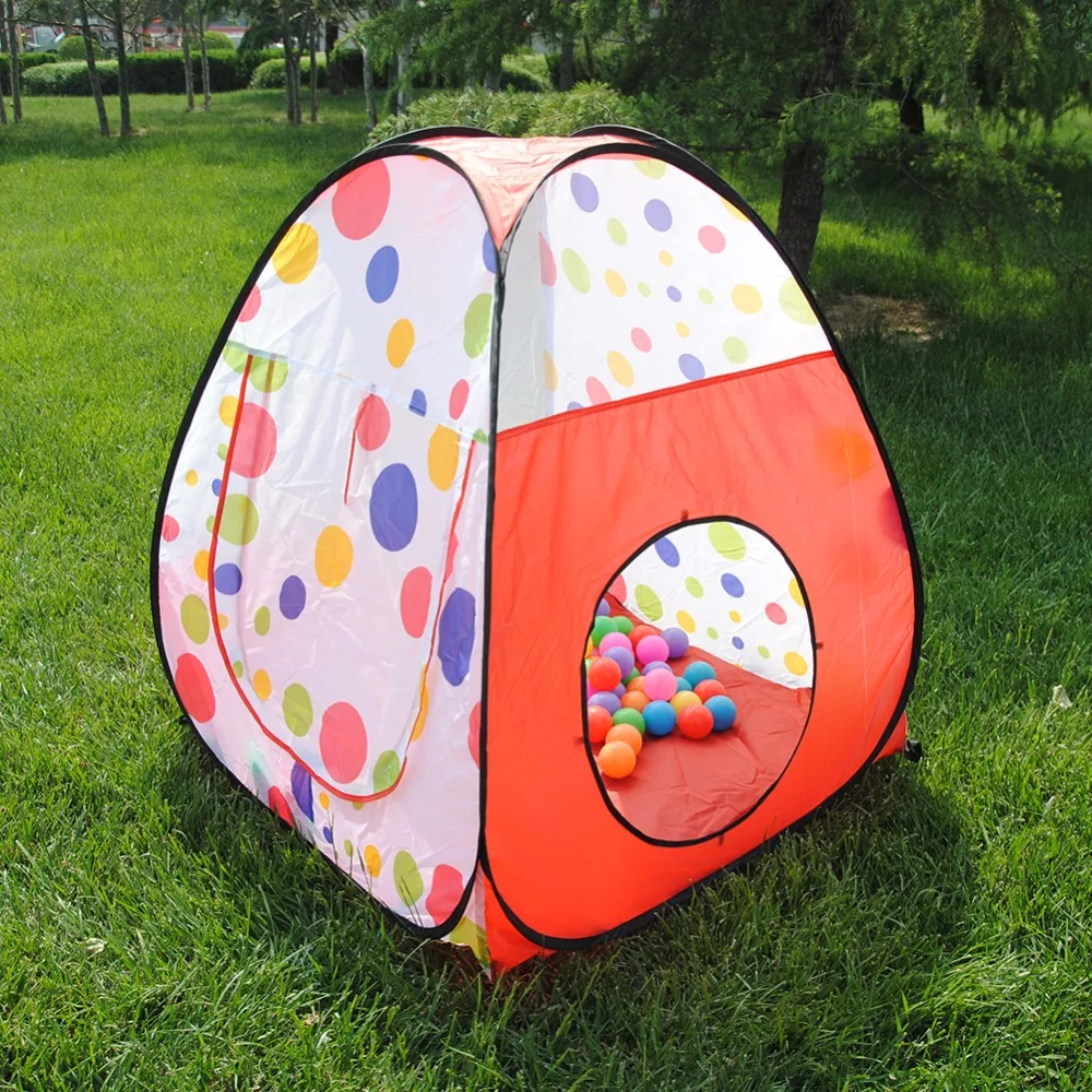  Multicolor Baby Tent For Kids Foldable Toy Children Plastic House Game Play Inflatable Tent Yard Ba