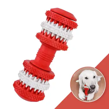 

Dog Toys Tooth Brush Natural Rubber Teeth Massage Dog Toothbrush Cleaner Tooth for Small Medium Large Dogs Dental Care Supplies