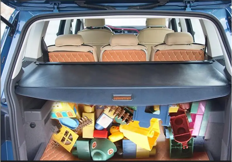 Car Rear Trunk Security Shield Shade Cargo Cover For Volkswagen VW