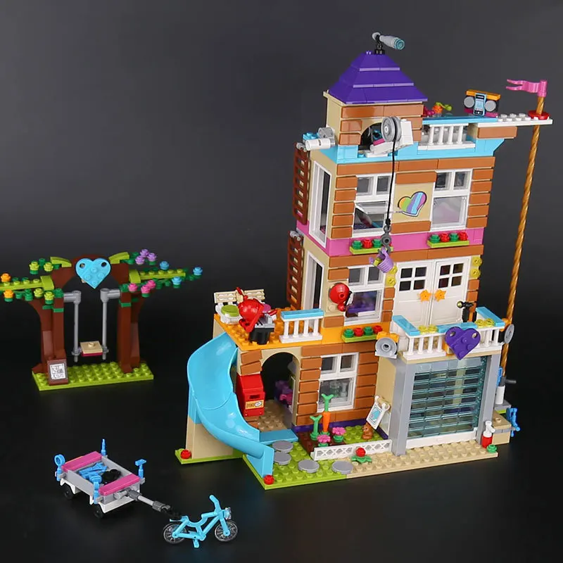 

Lepin 01063 Girls Friend Series Toys The Friendship House Set Building Blocks Bricks Educational Toys Legoed Friends Block 41340