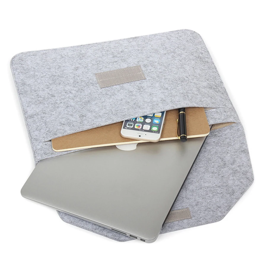 Сумка для ноутбука 11 13 14 15 6 17 3 шерстяной войлочный рукав Macbook Air Pro Retina HP Dell Acer Lenovo