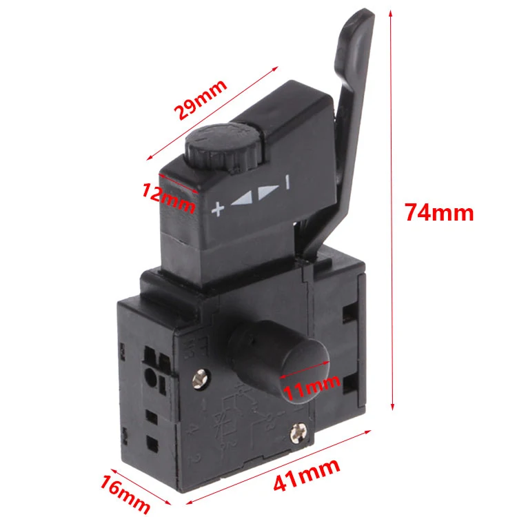 

FA2-6/1BEK Lock on Power Tool Electric Drill Speed Control Trigger Button Switch