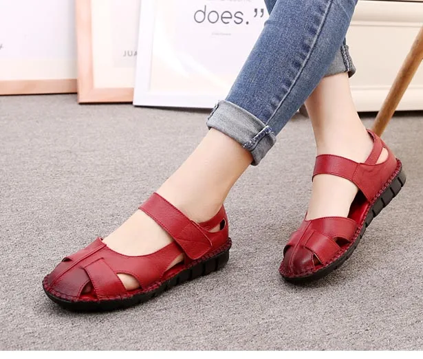 brown cow sandals