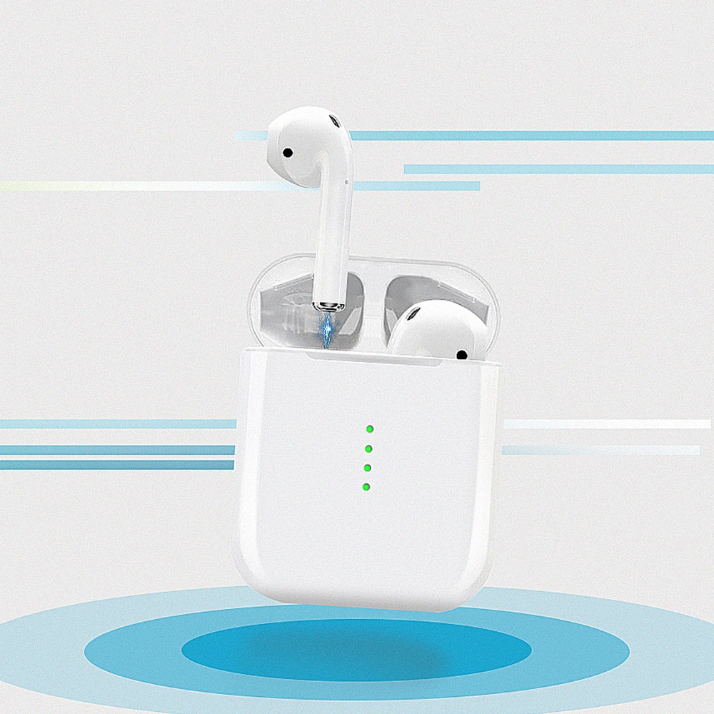I12 наушники вкладыши TWS с Беспроводной мини 5 0 Bluetooth зарядным устройством стерео