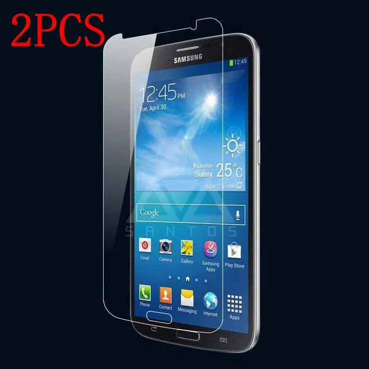 

2PCS Tempered Glass For Samsung Galaxy Mega 6.3 I9200 Screen Protector protective film For Samsung Galaxy Mega 6.3 I9200 glass