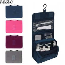 Women Travel Cosmetics Organizer Beautician Cosmetic Bag Men Large Necessaries Waterproof Nylon Make Up Case Wash
