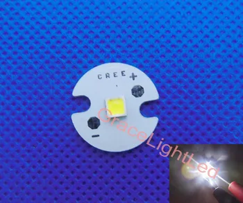 

2PCS NEW COME! 5pcs Cree XLamp XP-L XPL 10W White 6500K ED Emitter Light Lamp On 16MM PCB Board