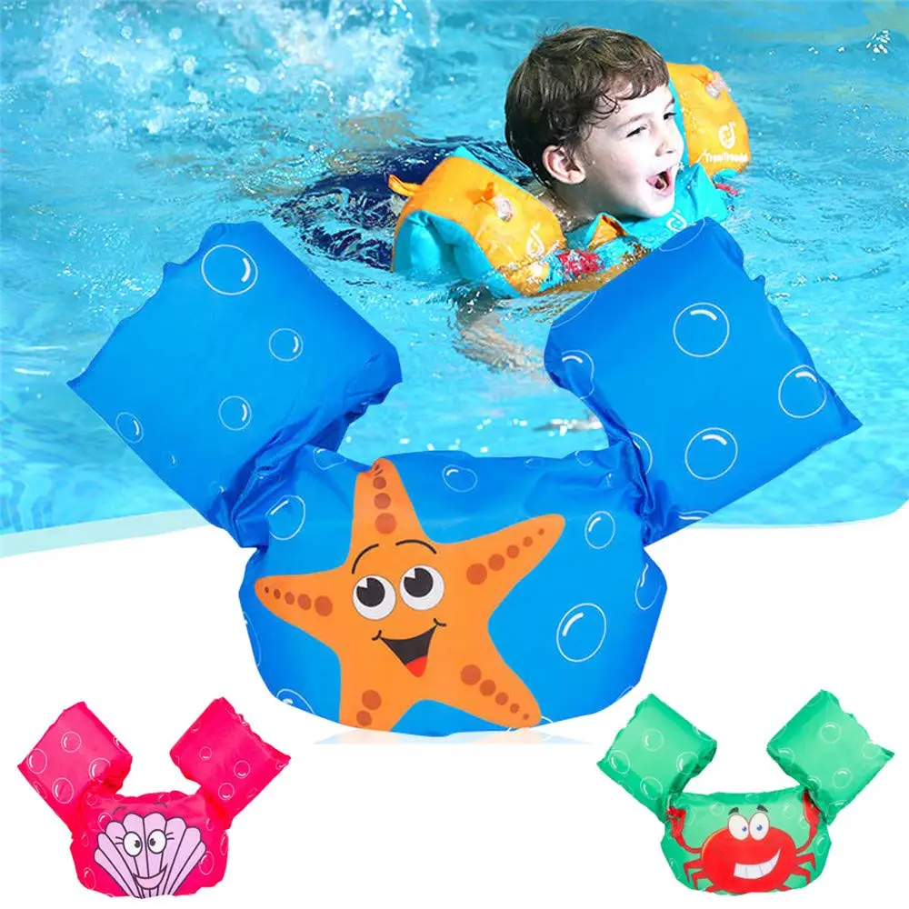 

2019 New Summer Baby Swim Vest Kids Arm Float Circle Swim Trainer Child Children Swimsuit Swimming Pool Swiming Accessories