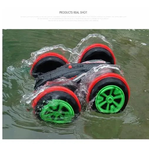 RC автомобиль 2 4G 4WD мощный экстремальный трюк амфибия Дистанционное управление