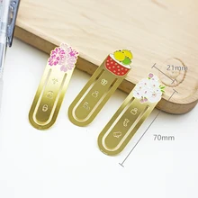 12 шт./лот суккулентов Мини книга марка металла Винтаж цветок закладки клипы Офис Школьные принадлежности marcadores де livro 7013