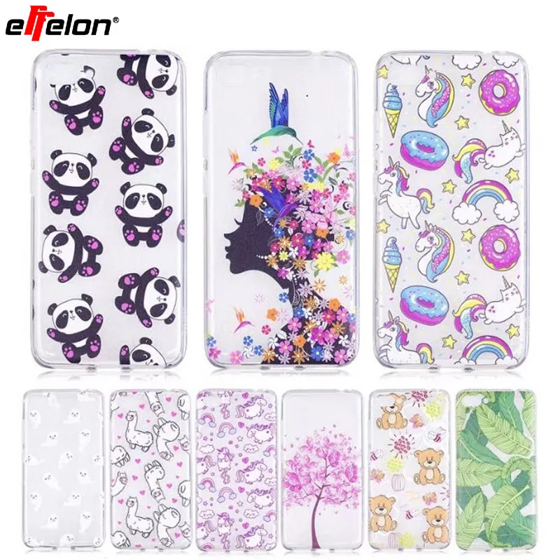 Effelon силиконовый чехол мягкой ТПУ живопись сзади Защитный для Asus Zenfone 4 Max zc554kl/Zenfone