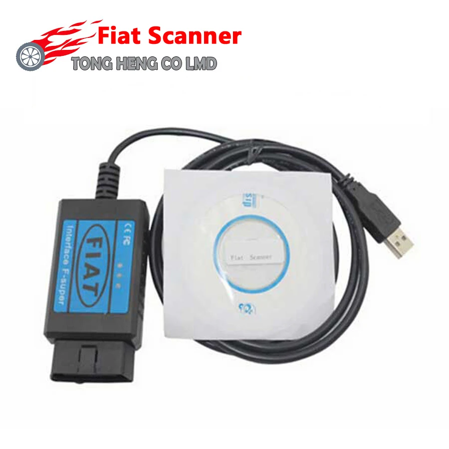 Профессиональный сканер для Fiat OBD/ OBD2 F-Super интерфейс fiat USB / A-lfa R-omeo L-ancia | Автомобили