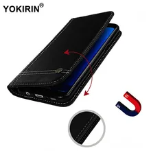 YOKIRIN Магнитный кошелек кожаный чехол флип для Samsung Galaxy S5 9600 S6 S7 край S8 плюс A5 A5100 A3 A3100 J5 2017 J5 2016