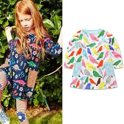 

Flower Girl Princess Top Dress Kid Baby Party Wedding Pageant Autumn Spring Girls Dresses New