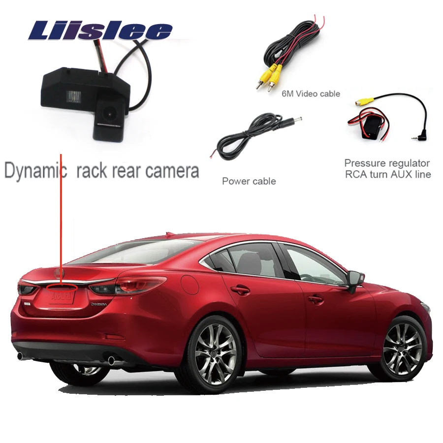 Liislee для Mazda 6 GH 2008 2009 2010 2011 2012 2013 камера заднего вида hd Автомобильная | Камеры заднего вида для авто -32864863380