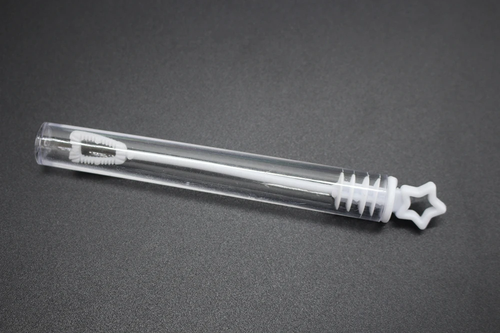 4Pcs/Lot Empty Bubble Soap Bottles Bubbles Maker Kids Outdoor Fun Bubble Blowing Toy Wedding Birthday Party Decoration White