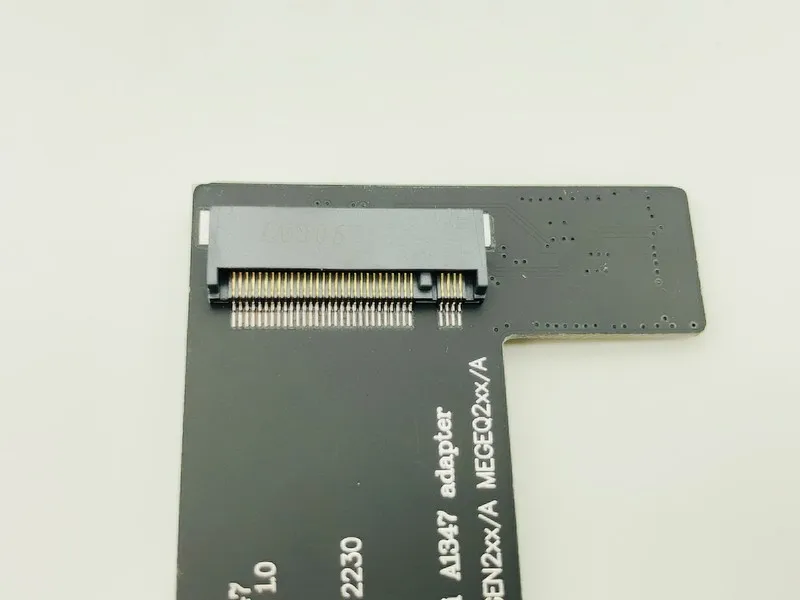 M key NVMe M2 SSD для применения Mac Mini 2014 A1347 MEGEN2 MEGEM2 MEGEQ2 адаптер Raiser PCI express NGFF 760P 600P Riser Card