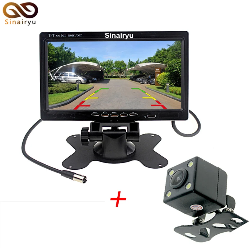 Sinairyu Car Parking Assistance Reverse System CCD Night Vision Parking ...