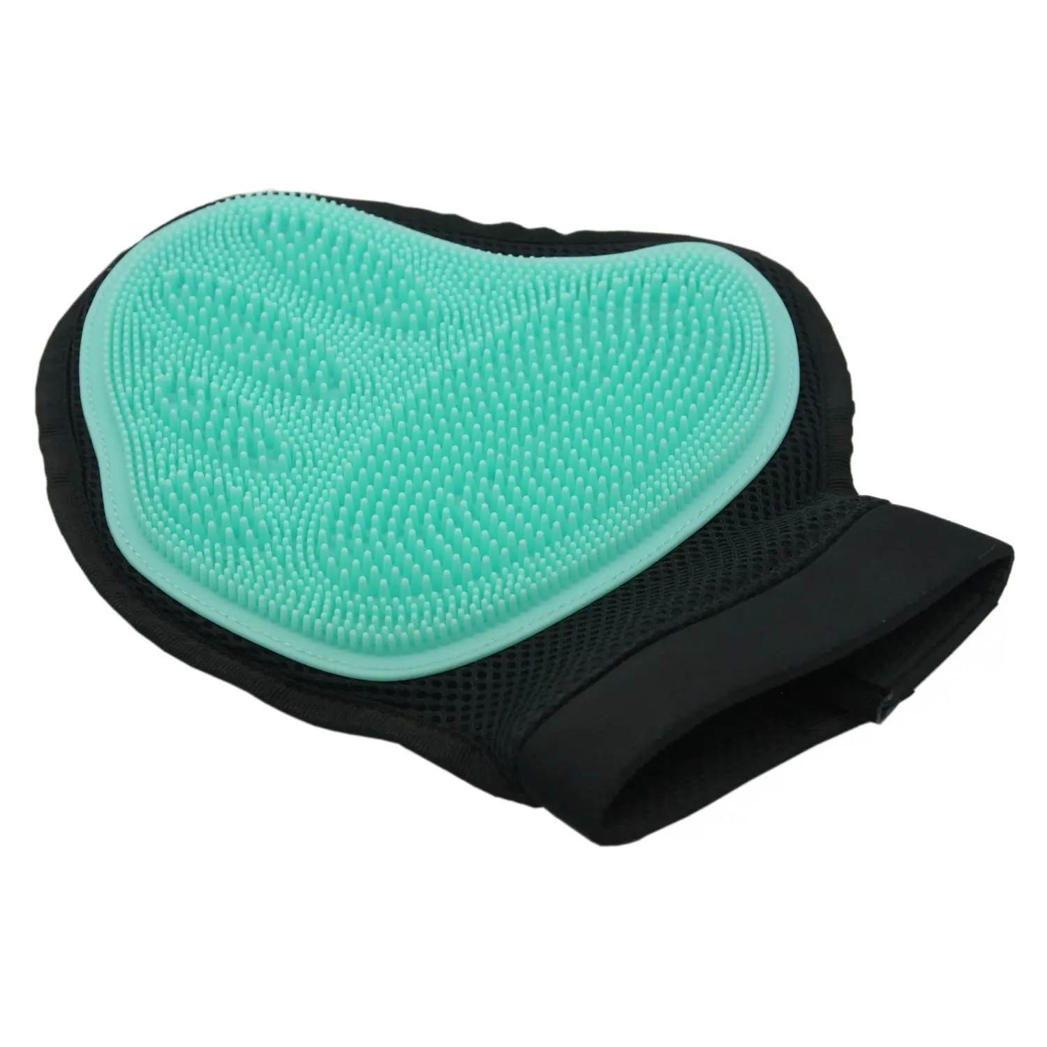 

Multipurpose Silicon Pet Grooming Glove Mitt Brush - Removing Dead Hair and Massage Bath Glove Dog Cat and Horse